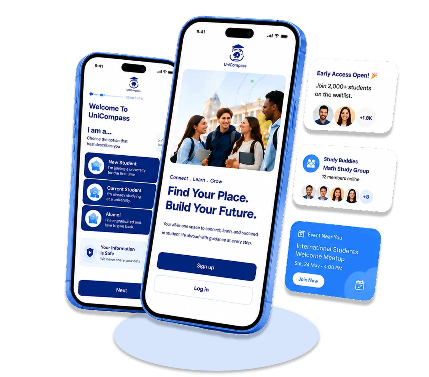 UniCompass App Preview